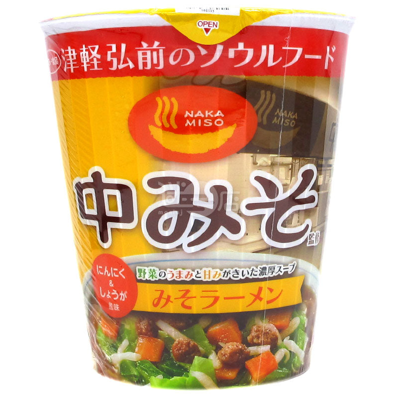 中味噌監修の味噌ラーメン