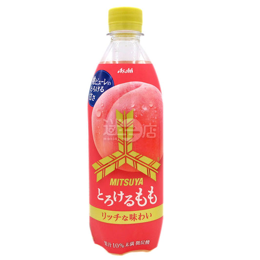 三矢 熟桃炭酸果汁