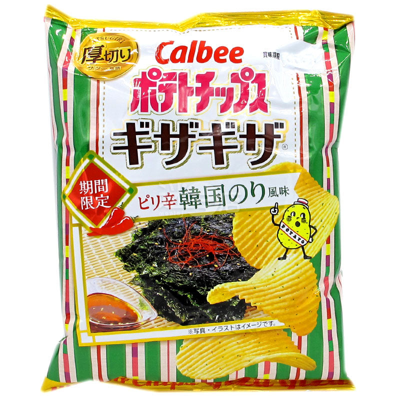 Spicy Korean Seaweed Potato Chips
