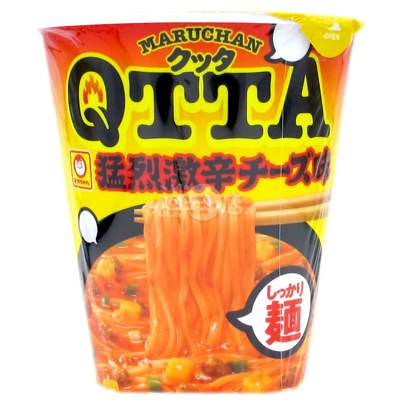 QTTA ストロングスパイシーチーズ味カップヌードル