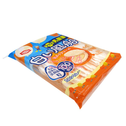 白色汽球 牛奶忌廉煎餅