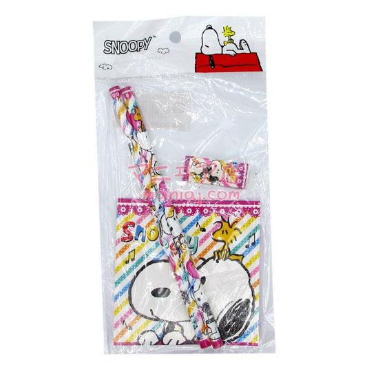 Snoopy文具套裝 (隨機款式) - 迷日店 maniaj.com