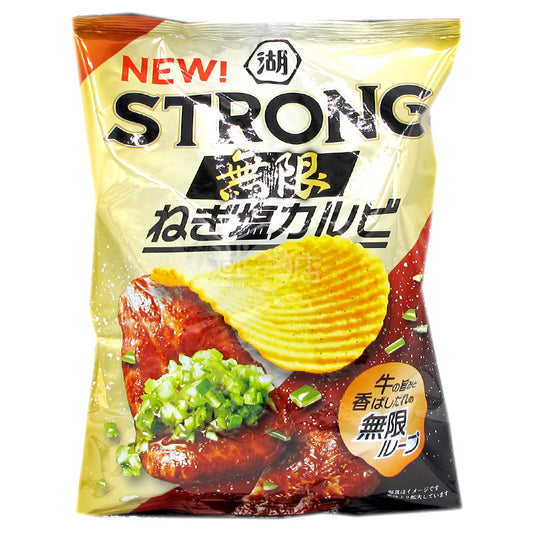 STRONG 無制限ネギ塩ビーフリブポテトチップス