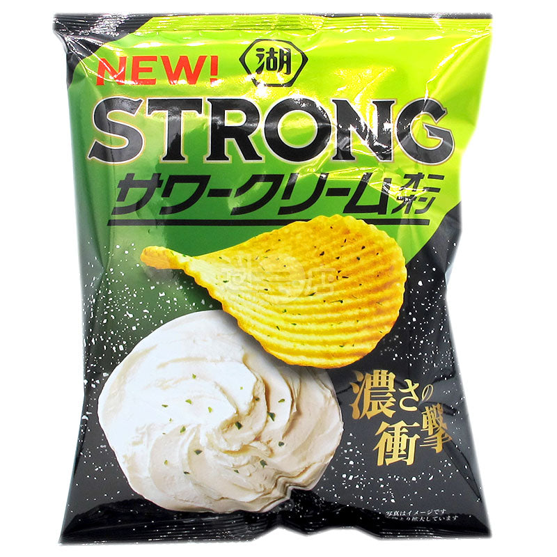 ストロングサワークリームオニオンチップス