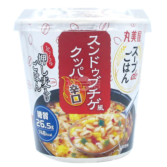 純豆腐の土鍋風スープご飯
