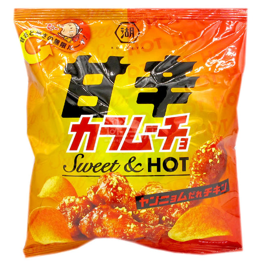 甘辛藥念雞肉味薯片
