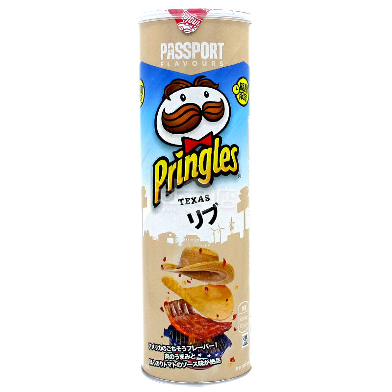Pringles Texas Beef Rib Flavor Potato Chips