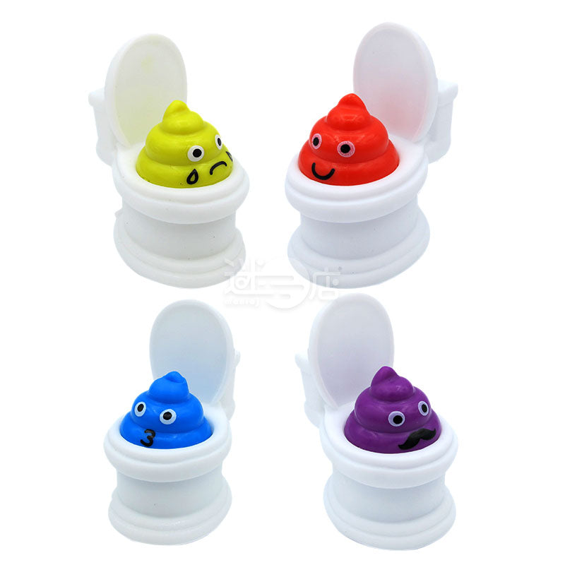 Bouncing colored poop (random style)
