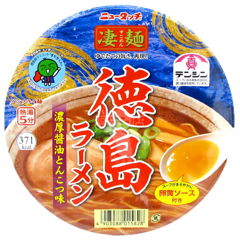 Chimen Tokushima ramen thick soy sauce tonkotsu flavor