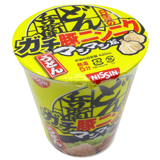 兵衛蒜粒豚骨烏冬