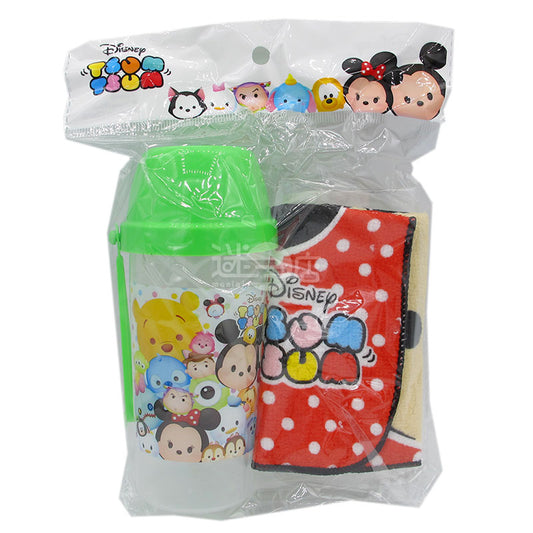 迪士尼毛巾膠杯套裝