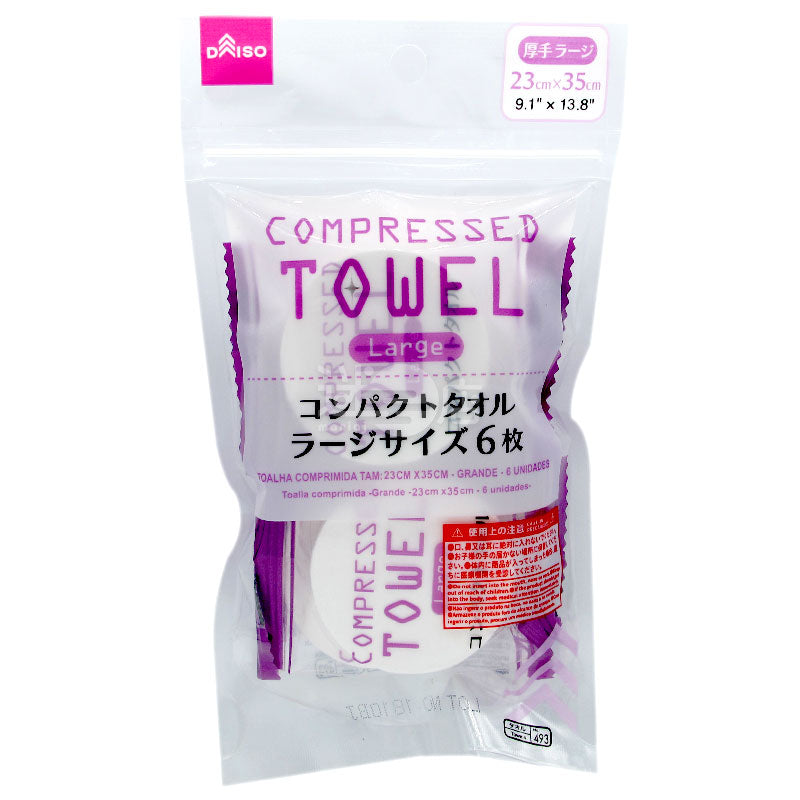 Compressed towel