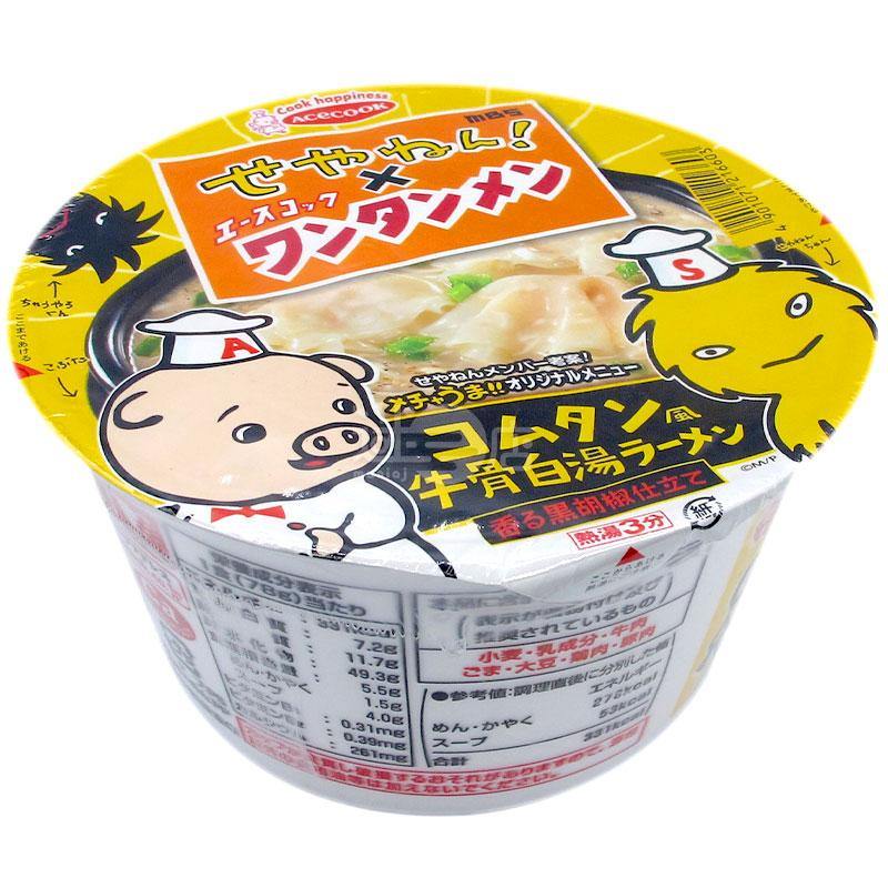 雲吞麵 韓風牛骨白湯拉麵 - 迷日店 maniaj.com