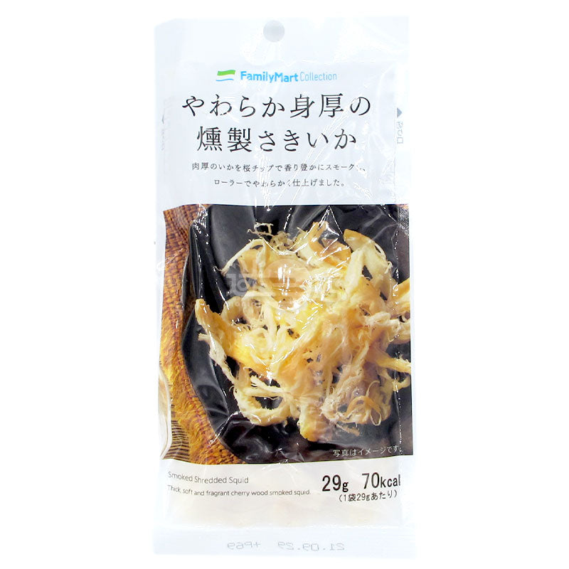 柔軟厚身燻製魷魚絲