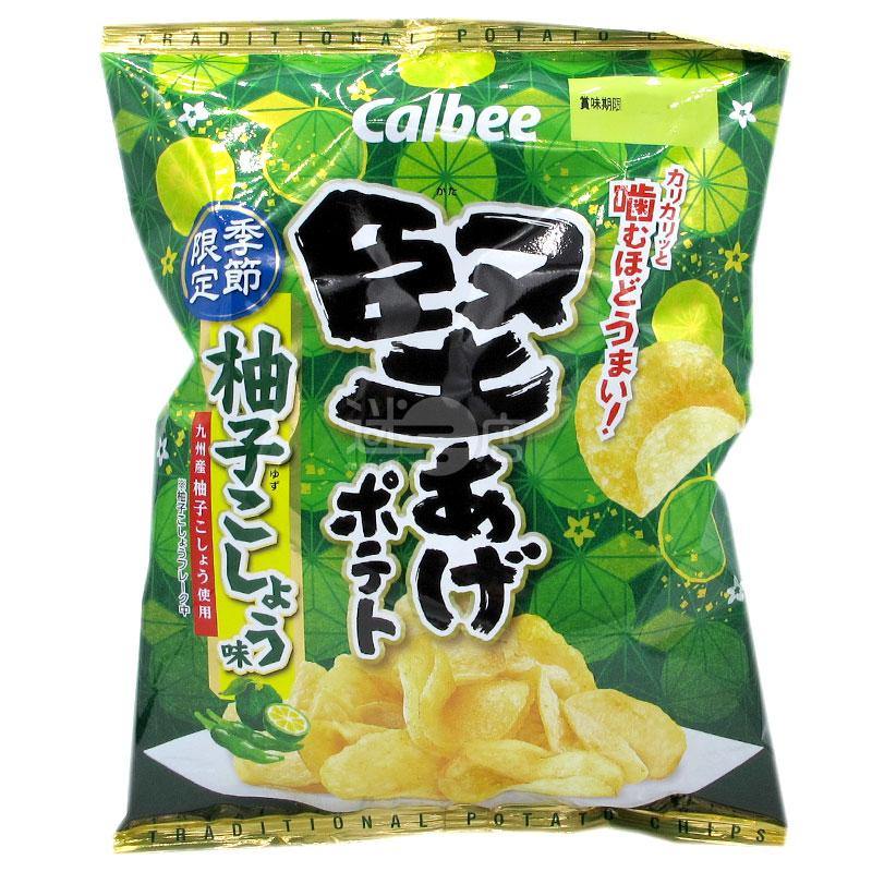 柚子胡椒味硬薯片 - 迷日店 maniaj.com